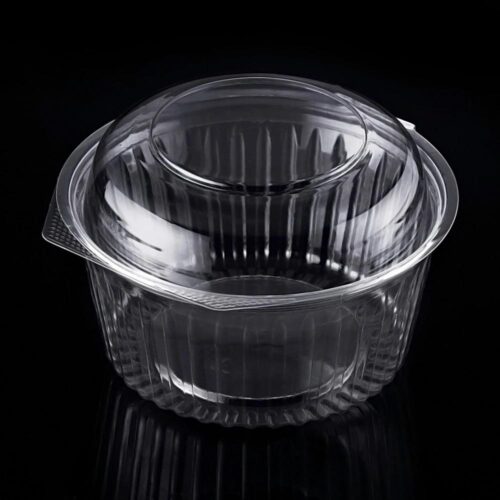 CLEAR CLAMSHELL BOWL