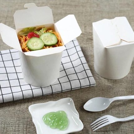 32oz NOODLES WHITE BUCKET BOX 65000