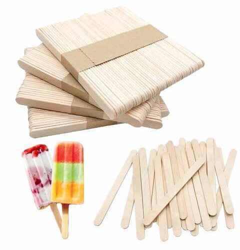 BIG ICECREAM/POPSICLE STICKS 16CM - 50pcs/pack