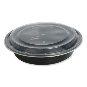 16oz / 450ML ROUND BLACK BOWLS EST