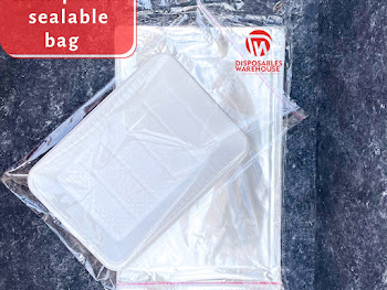 10"X16" TRANSPARENT ADHESIVE SEALABLE BAG(100pcs/pack)