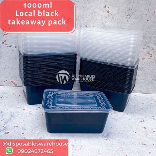 1000ml Takeaway Pack (25pcs/pack)