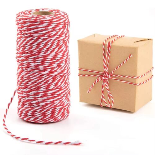 Baker's twine (Red & white)