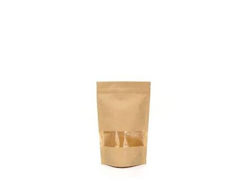 10x15CM BROWN KRAFT STAND UP POUCH