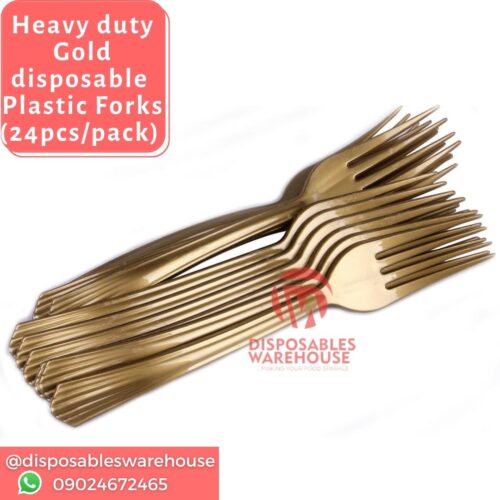 PREMIUM GOLD FORK (24pcs/pack)