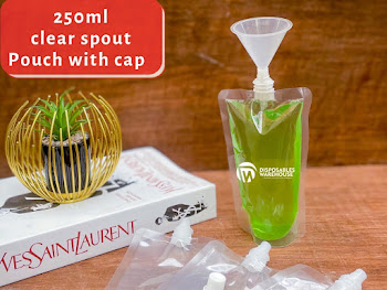 250ML DRINK POUCH WITH CAP