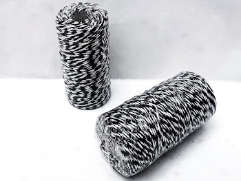 Baker's twine (Black & white)