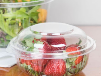 24oz CLEAR CLAMSHELL BOWL