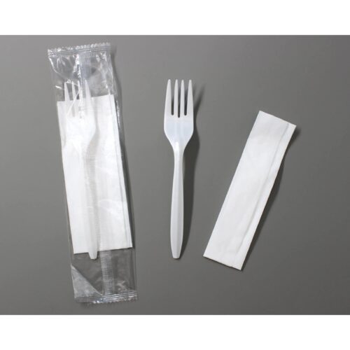 WRAPPED WHITE FORK KIT (MEDIUM WEIGHT) (25pcs/pack)