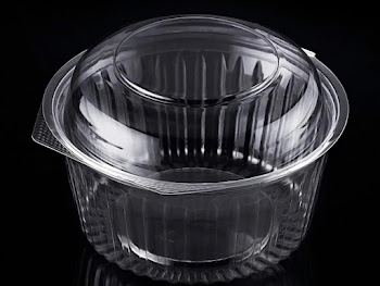 32oz CLEAR CLAMSHELL BOWL