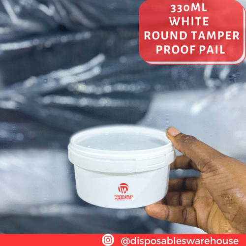 330ML WHITE YOGURT PAIL (10pcs)