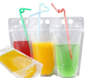 350ML DRINK POUCH WITH CAP