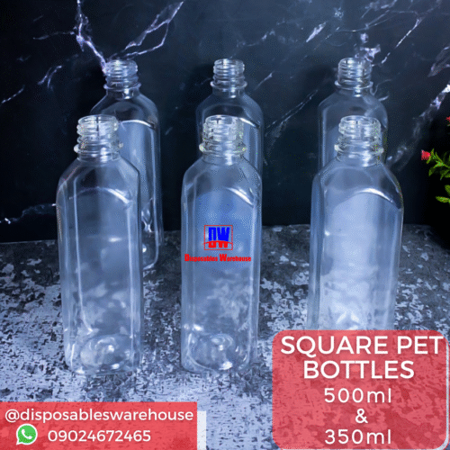 350ML SQUARE BOTTLES