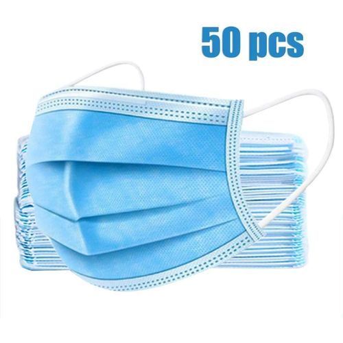 BLUE DISPOSABLE FACEMASK (50pcs/pack)