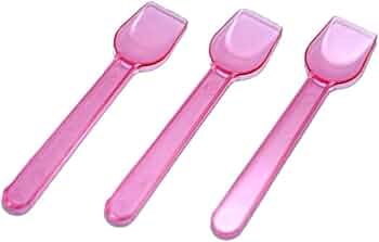PINK ICECREAM SPOON (50pcs/pack)