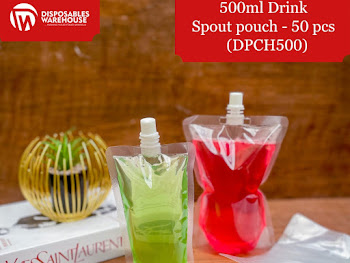 500ML DRINK POUCH WITH CAP