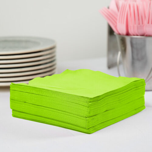 LEMON GREEN NAPKIN 2PLY