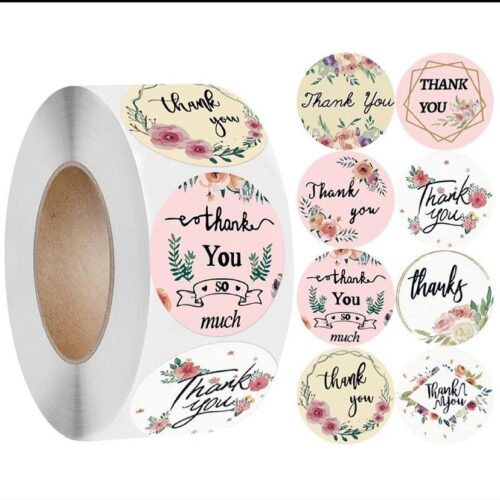 MEDIUM FRAGILE  STICKERS (1 roll)