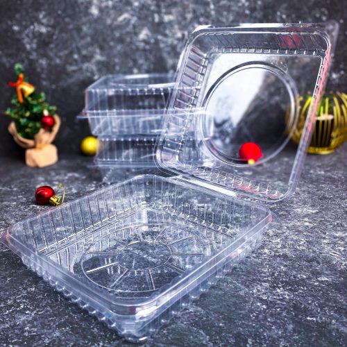 8 INCHES CLEAR BAKERY BOX