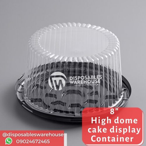 8 INCHES CAKE DOME CONTAINER