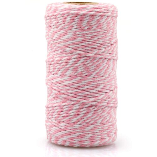 Baker's twine (Pink & White)
