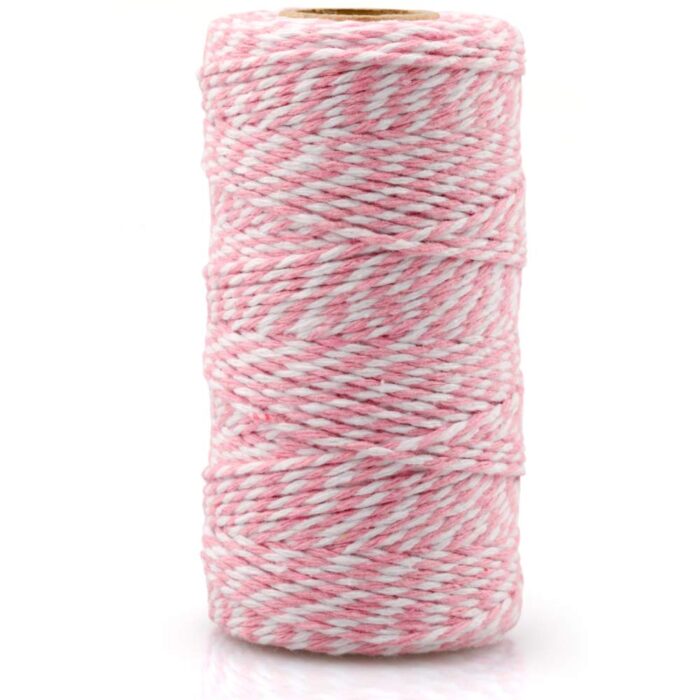 Baker's twine (Pink & White)