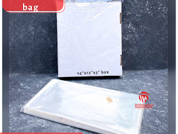 16"X23" TRANSPARENT ADHESIVE SEALABLE BAG