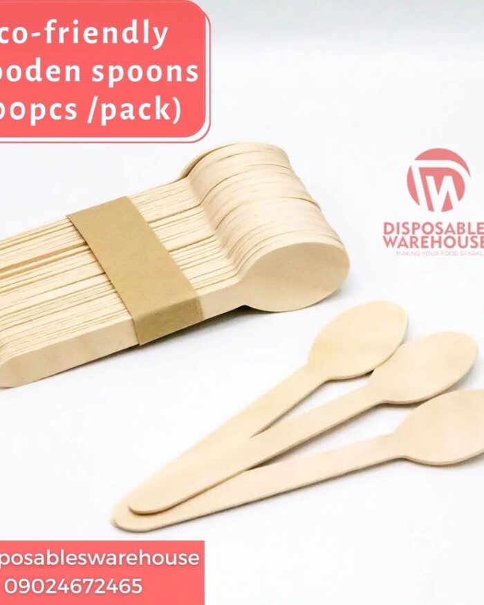 WOODEN SPOON (50pcs/pack)