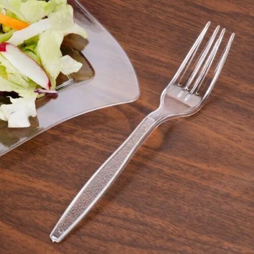 HEAVY DUTY CLEAR FORK (50pcs/pack)