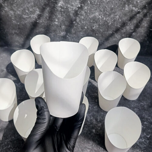 12OZ WHITE SCOOP CUP (50pcs/roll)