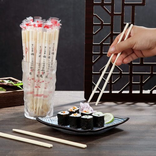 CHOPSTICKS (PLASTIC WRAPPED) (10pcs/pack)