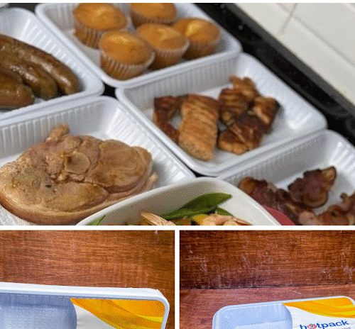 1KG WHITE TRAY SIZE 5 (20 - 25pcs)
