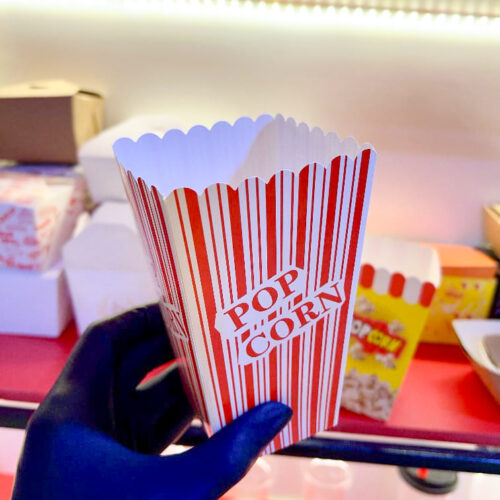 RED AND WHITE POPCORN PACK