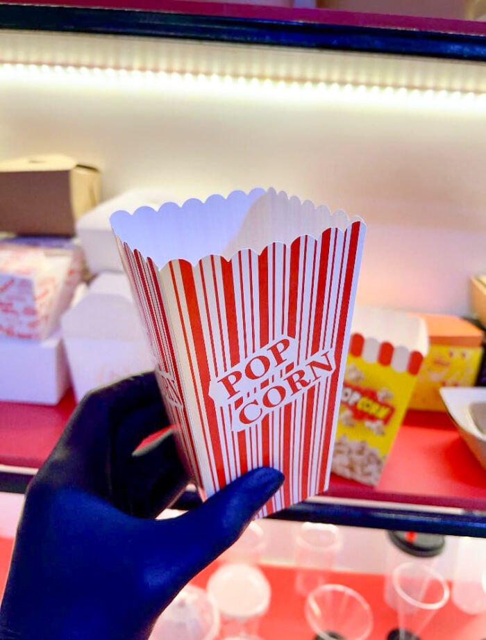 RED AND WHITE POPCORN PACK