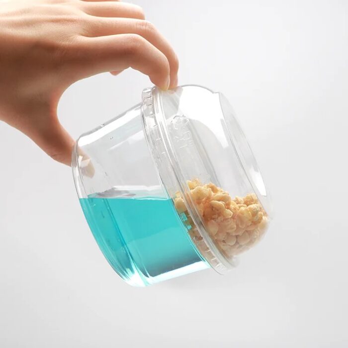 200ML DESSERT CUP WITH DOME LID  (50pcs/roll)