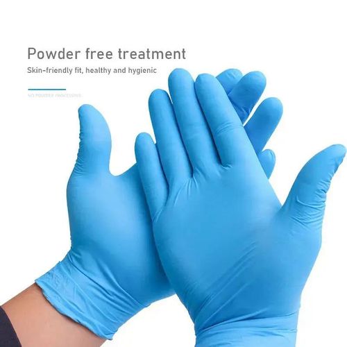 BLUE NITRILE GLOVES (20pcs/pack)