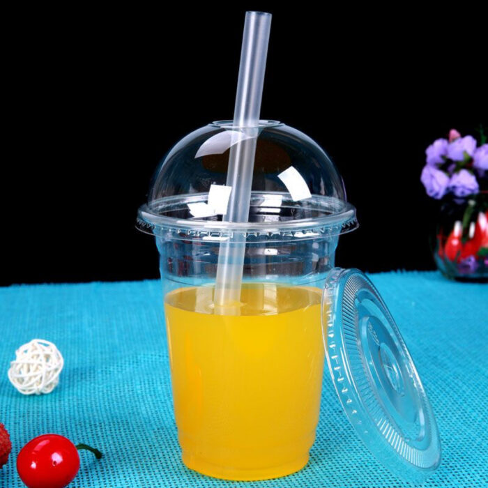 14OZ PET CUP WITH DOME LID (50pcs/roll)