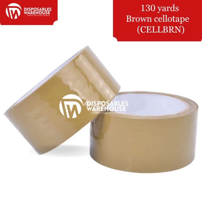 BROWN CELLOTAPE (1 roll)