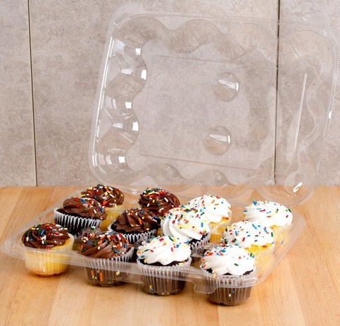 12 CAVITY CUPCAKES BOX (5pcs)