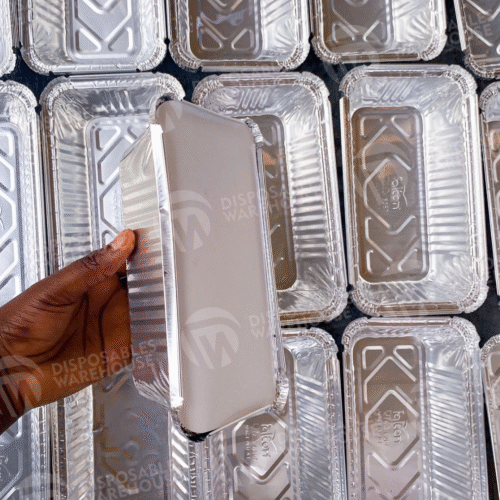 BIG FOIL PLATE WITH PAPER LID