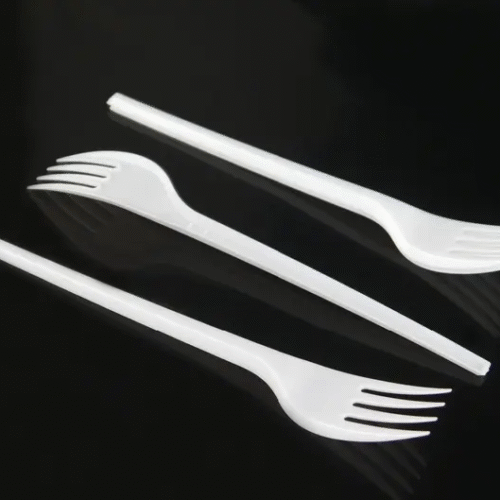 MEDIUM WHITE FORK(100pcs/pack)