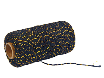 Baker's twine (Black & Gold)