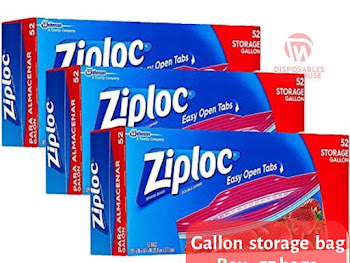 ZIPLOC GALLON BAG (52pcs)