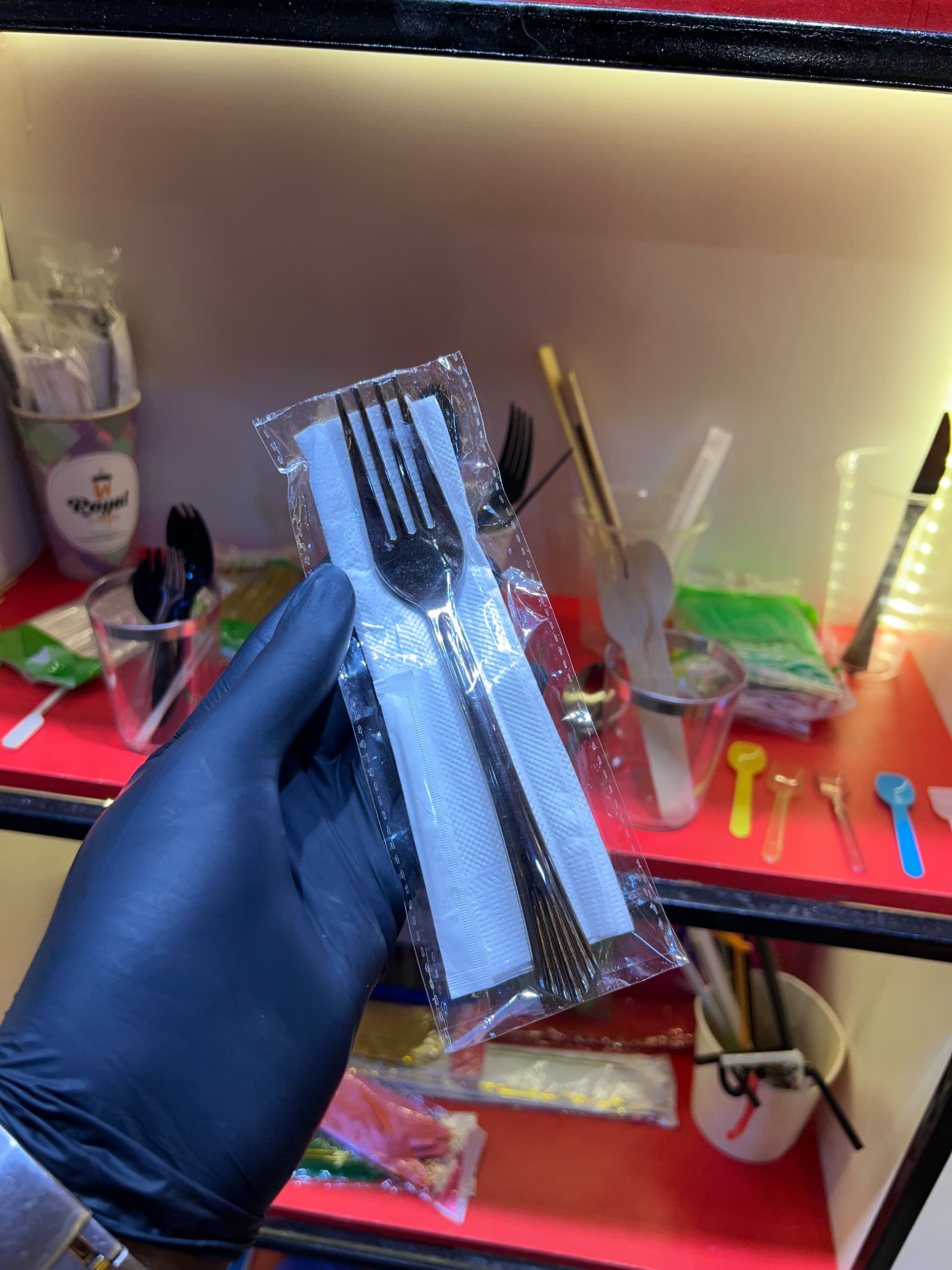 WRAPPED SILVER FORK KIT (25pcs/pack)