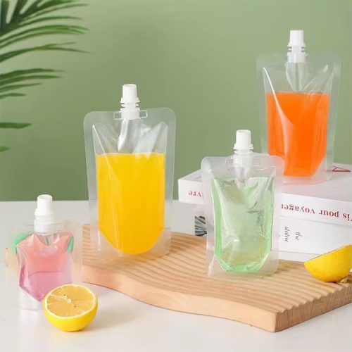 350ML DRINK POUCH WITH CAP (50PCS/PK)