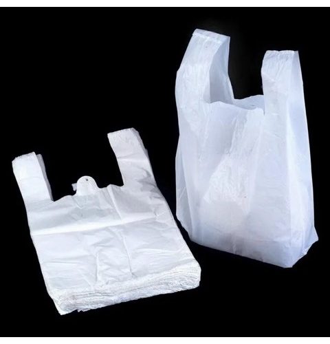 Medium White Singlet Plastic Bag (50pcs/pack)