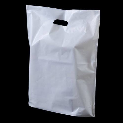 Small White Poly Bag Light weight (50pcs/pack)