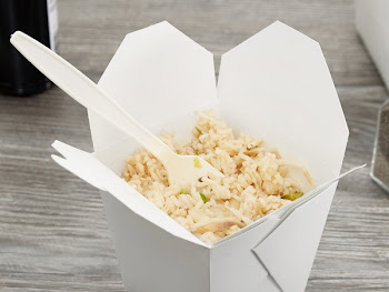 MEDIUM WHITE CHINESE BOX (24oz)