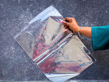 12"X15" TRANSPARENT ADHESIVE SEALABLE BAG