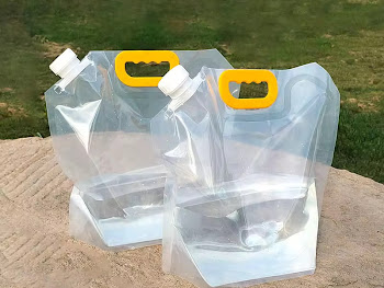2 LITRE LIQUID SPOUT POUCH WITH HANDLE